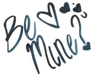 Be Mine, Cut-out, no bg, png