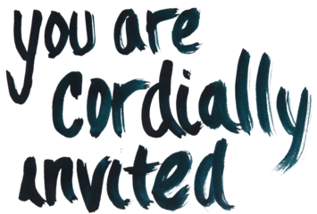you are cordially invited, Cut-out, no bg, png