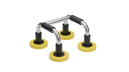 Push-up Handles with Yellow Bases