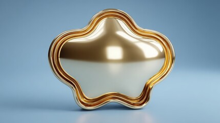 A shiny gold star shaped object displaying a luxurious and rewarding concept with a review summary theme