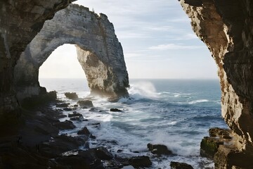 Natural Background with Organic Texture and Soft Light