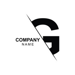 Initial G logo design vector Template Abstract Letter G vector illustration logo design.