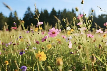 Natural Background with Organic Texture and Soft Light