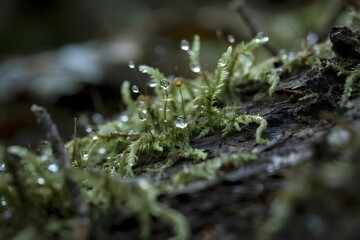 Natural Background with Organic Texture and Soft Light