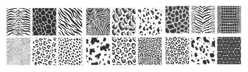 black animal texture fashion safari print seamless wild © Madorsi