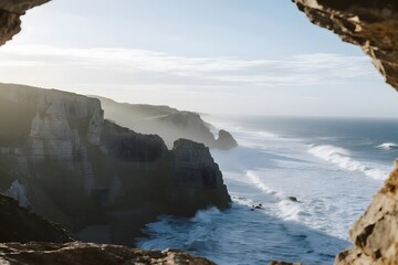 Natural Background with Organic Texture and Soft Light