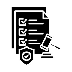 Regulatory compliance icon