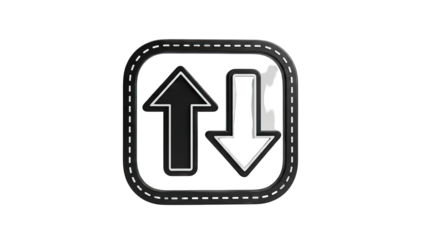 Up and Down Arrows Icon