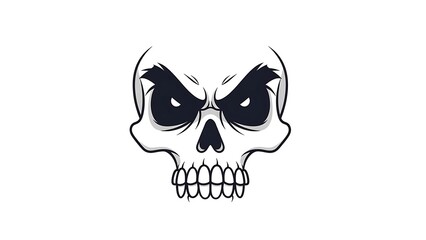 Page Page Human Skull Angry Page.