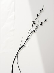 Ink-laden lines blossom on recycled paper's textured canvas, ephemeral art birthed anew under gentle light,  organic,  mark