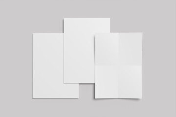 High quality flyer mockup for promotion