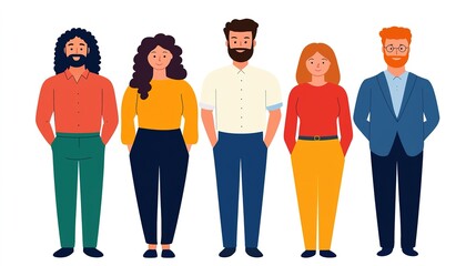 Collaborative teamwork among diverse individuals in a professional setting focus on unity and engagement