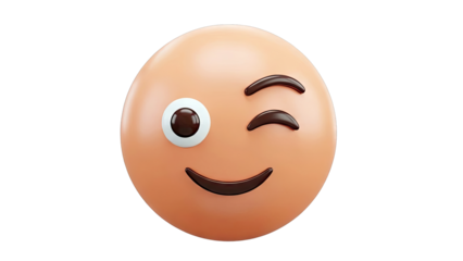 Winking Emoji with Smile