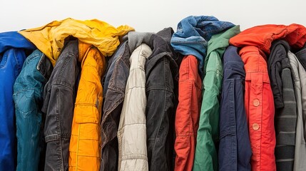 Sustainable fashion people in recycled clothing showcase at phuangmany event vibrant urban environment