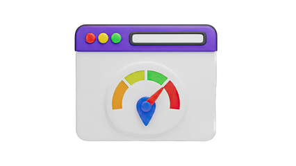 Website Speedometer Icon