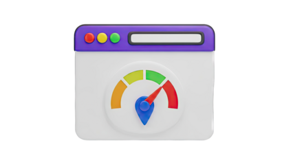 Website Speedometer Icon