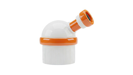 White and Orange Educational Toy Microscope