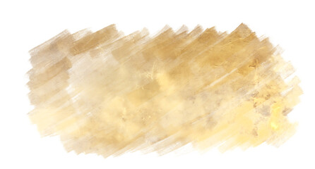 Luxurious gold paint streaks and brush strokeselement