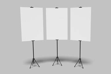 High quality standee mockup for promotion