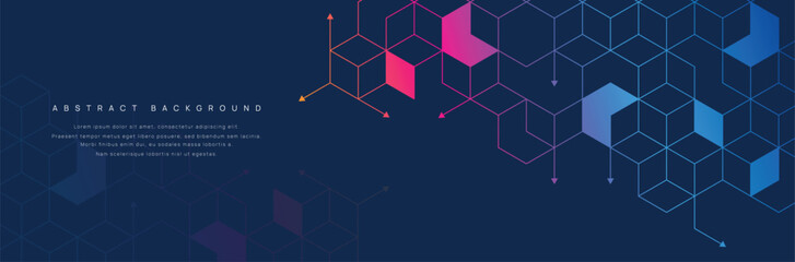 Graphic design element and abstract geometric background.	