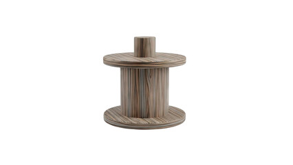 Wooden Spool Table Accent