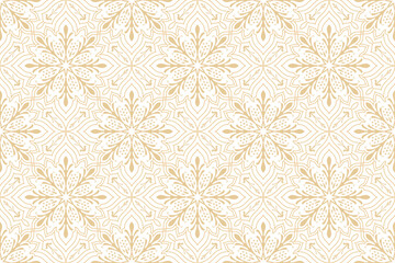 Pattern background with geometric circular ornamental