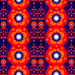 pattern, seamless, quatrefoil, tulip, flower, floral, geometric, moorish, arabesque, minimalist, modern, wallpaper, background, texture, grey, white, pastel, vector, illustration, design, decorative, 