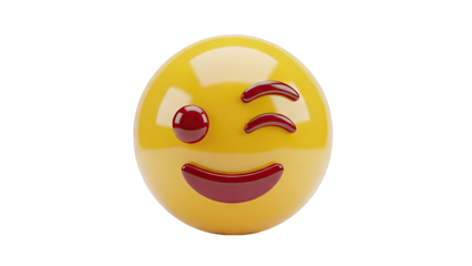 Winking Emoji with Smile