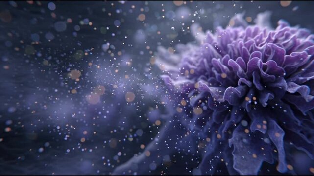 Cinematic 4K 3D Medical Animation of Lactobacillus Bacteria in a Microscopic Environment