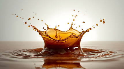 Coffee Splash creates a striking crown effect by utilizing dynamic splashes and artistic pour techniques, enhancing visual appeal and providing an engaging experience. The method involves precise cont