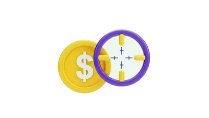 Dollar Coin and Target