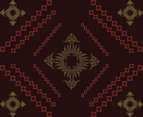 red and gold background