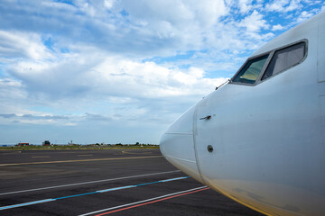 Aircraft and runways at Jeju Airport