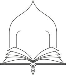 Hand holding growing plant with coins sprouting vector illustration flat design