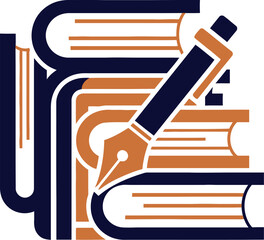 Business team celebrating success with confetti and golden trophy vector illustration