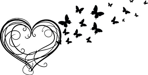 Business team celebrating success with confetti in office vector illustration