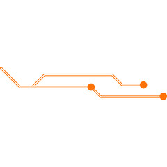 Futuristic Frame Neon Element