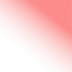 Red gradient halftone dot pattern isolated on transparent background
