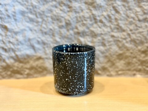 Steaming hot ocha green tea in ceramic cup, traditional Japanese tea experience. BSD, Indonesia - January 5, 2025