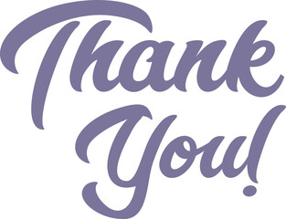 Obraz premium Thank You Banner Icon. Thank You for holiday Thanksgiving Day, vintage graphic, banner, poster. Greeting card calligraphy thank you, postcard for holiday Thanksgiving Day. Vector Illustration