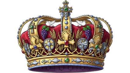 Religious symbol of suffering and the passion