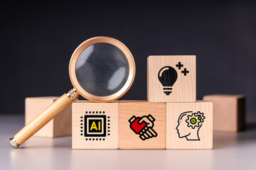 Human and Artificial Intelligence Collaboration for Creative Ideas Concept