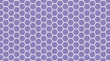 Abstract wall decorative in the bath copy space, hexagon 3D background texture. purple hexagonal honeycomb pattern bee.