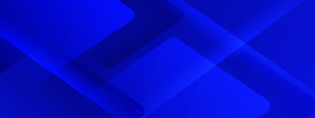 Abstract pattern of blue geometric shapes with rounded edges. Suitable for backgrounds, web design, and modern graphic projects