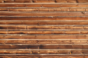 Wooden Plank Texture Background with Rich Grain and Knots