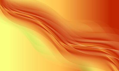 abstract orange flow gradient background. an abstract gradient background with smooth flowing lines in warm orange and yellow tones. perfect for modern design, digital artwork, presentations, and crea