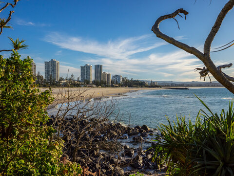View of Coolangatta on the Gold Coast, Queensland