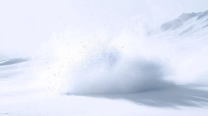 Snow Spray Burst