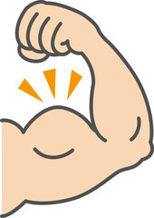 力こぶのアイコン