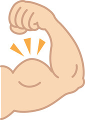 力こぶのアイコン